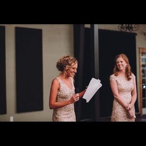 Worn once Adriana Papell bridesmaids dress